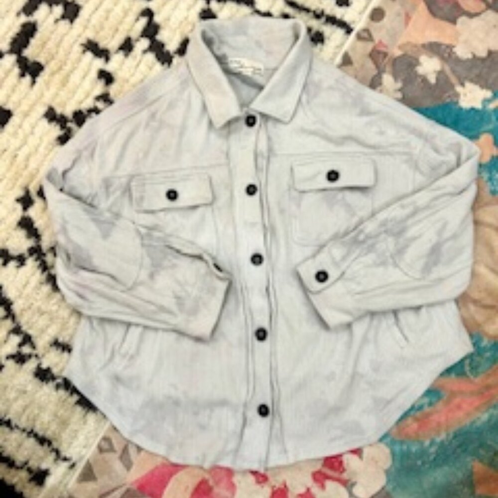 Vintage Havana Tie Dye shacket